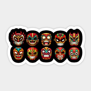 Luchadores Sticker